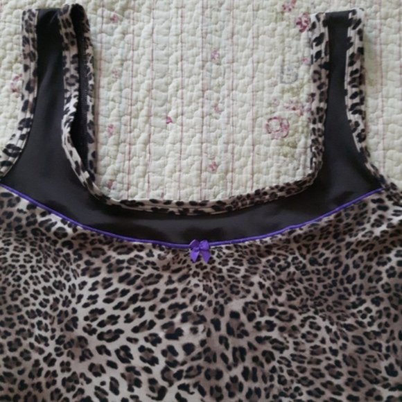 VINTAGE SUPER SOFT LEOPARD ANIMAL PRINT CAMI TOP - Picture 12 of 16